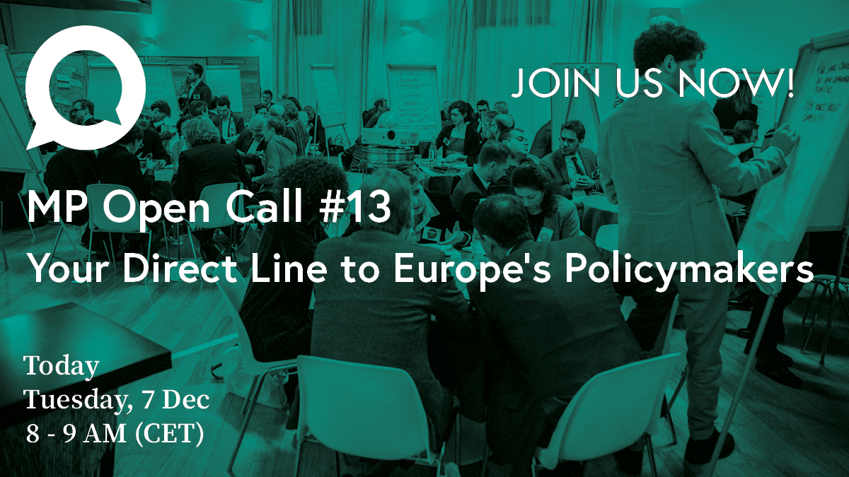 MP Open Call #13. Photo: Open European Dialogue